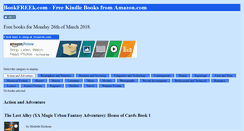Desktop Screenshot of bookfreek.com